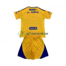 Tigres UANL Trøje Børn Hjemmebane Fodboldsæt 2024-2025 Kortærmet