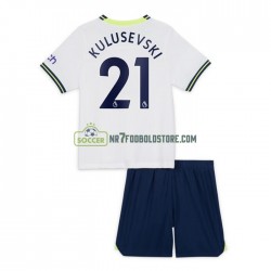 Tottenham Hotspur Trøje Dejan Kulusevski 21 Børn Hjemmebane Fodboldsæt 2022-2023 Kortærmet