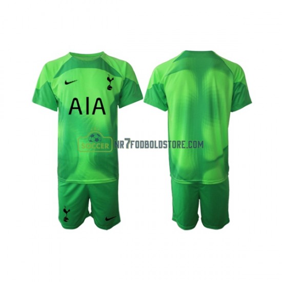 Tottenham Hotspur Trøje Målmand Børn Udebane Fodboldsæt 2022-2023 Kortærmet