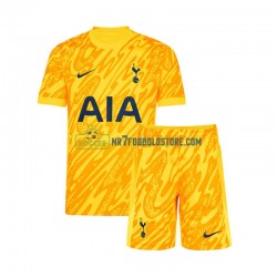 Tottenham Hotspur Trøje Målmand Børn Hjemmebane Fodboldsæt 2024-2025 Kortærmet