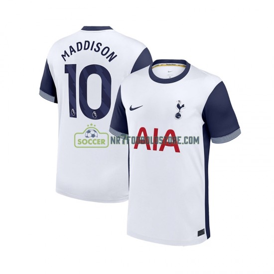 Tottenham Hotspur Trøje James Maddison 10 Mænd Hjemmebane Fodboldsæt 2024-2025 Kortærmet