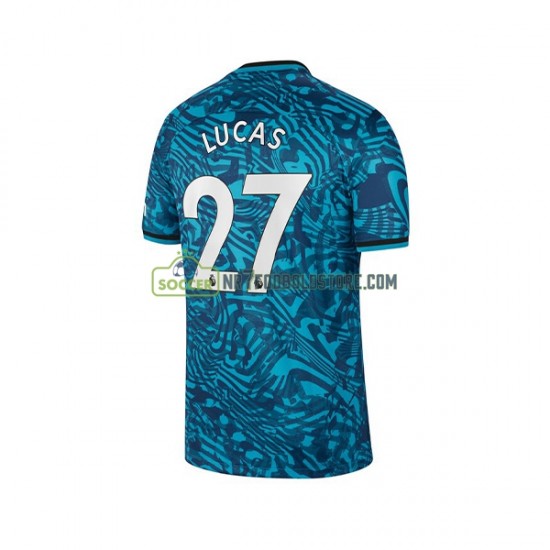 Tottenham Hotspur Trøje Lucas 27 Mænd 3. Valg Fodboldsæt 2022-2023 Kortærmet