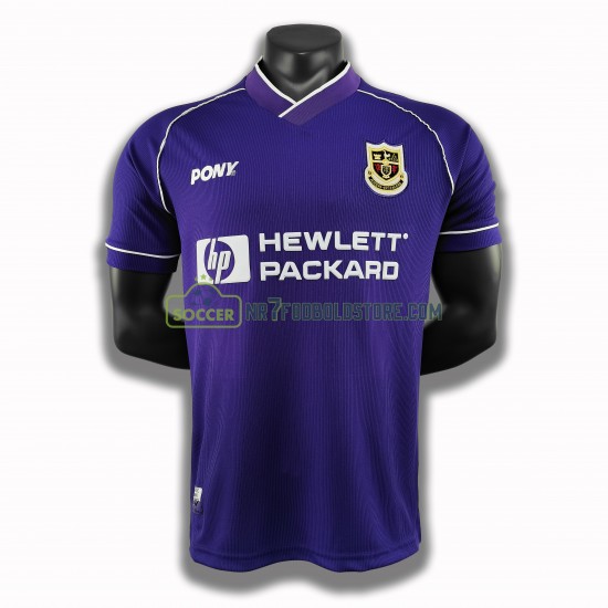 Tottenham Hotspur Trøje Retro Udebane Fodboldsæt 1998 Kortærmet 
