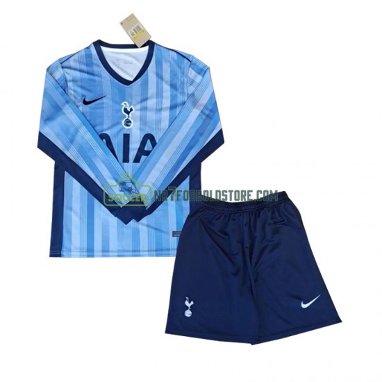 Trøje Tottenham Spurs Børn Udebane Fodboldsæt 2024-2025 Langærmet