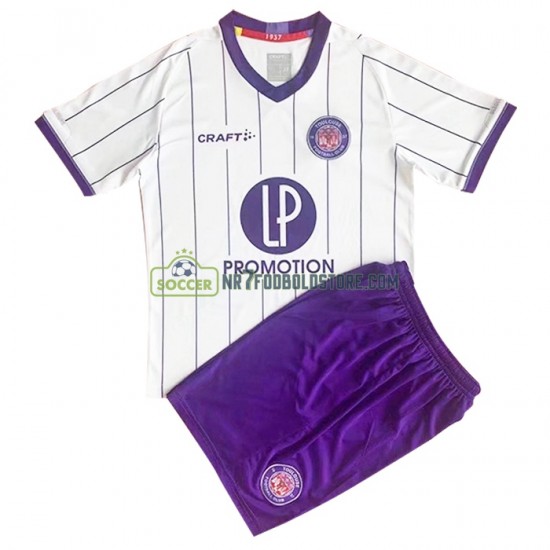 Toulouse FC Trøje Børn Hjemmebane Fodboldsæt 2022-2023 Kortærmet