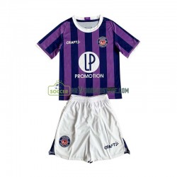 Toulouse FC Trøje Børn Udebane Fodboldsæt 2023-2024 Kortærmet
