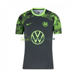 VfL Wolfsburg Trøje Mænd Udebane Fodboldsæt 2023-2024 Kortærmet