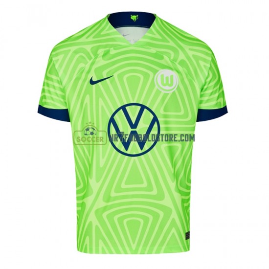 VfL Wolfsburg Trøje Mænd Hjemmebane Fodboldsæt 2022-2023 Kortærmet