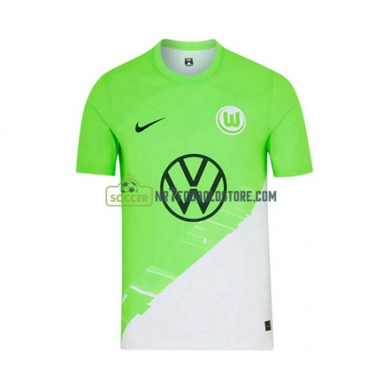 VfL Wolfsburg Trøje Mænd Hjemmebane Fodboldsæt 2023-2024 Kortærmet