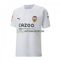 Valencia CF Trøje Mænd Hjemmebane Fodboldsæt 2022-2023 Kortærmet