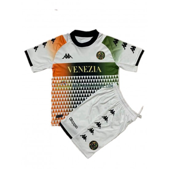 Venezia FC Trøje Børn Udebane Fodboldsæt 2021-2022 Kortærmet 