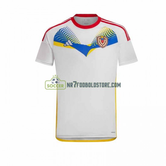 Venezuela Trøje Mænd Udebane Fodboldsæt Copa America 2024 Kortærmet