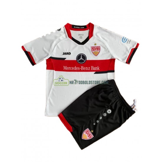 VfB Stuttgart Trøje Børn Hjemmebane Fodboldsæt 2021-2022 Kortærmet 