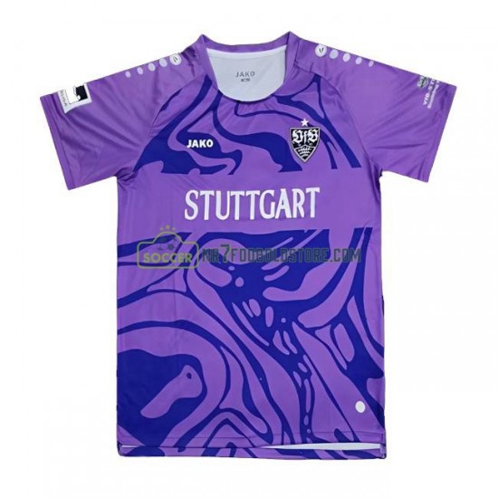 VfB Stuttgart Trøje Special Målmand Mænd Hjemmebane Fodboldsæt 2023-2024 Kortærmet