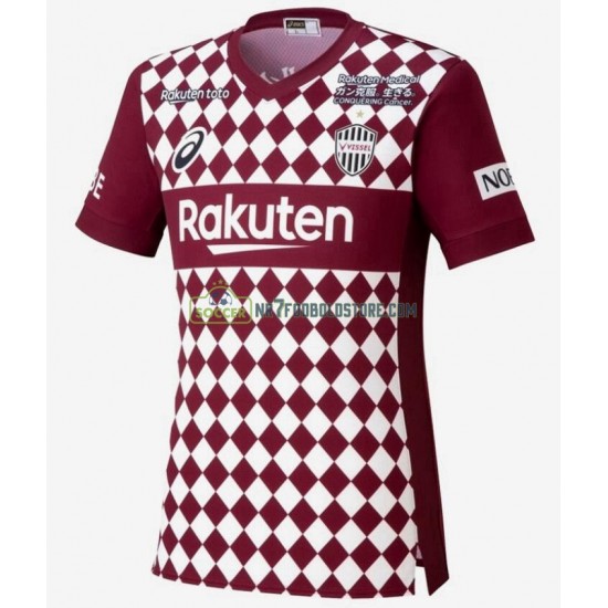 Vissel Kobe Trøje Hjemmebane Fodboldsæt 2021-2022 Kortærmet 