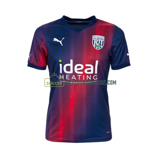 West Bromwich Albion Trøje Mænd 3. Valg Fodboldsæt 2023-2024 Kortærmet
