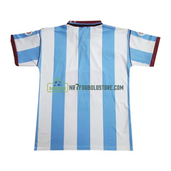 West Ham United Trøje Retro Mænd Udebane Fodboldsæt 1991-1992 Kortærmet