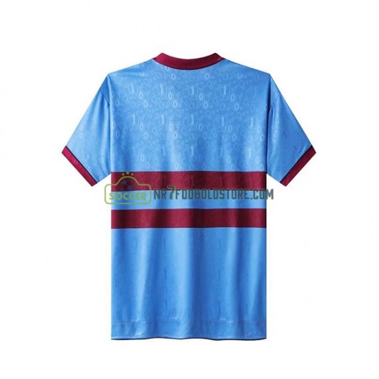 West Ham United Trøje Retro Mænd Hjemmebane Fodboldsæt 1995-1996 Kortærmet