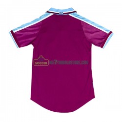 West Ham United Trøje Retro Mænd Hjemmebane Fodboldsæt 1999-2001 Kortærmet