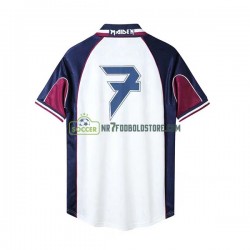 West Ham United Trøje Iron Maiden Retro Mænd Udebane Fodboldsæt 1999 Kortærmet