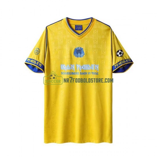 West Ham United Trøje Iron Maiden Retro Mænd Hjemmebane Fodboldsæt 2008 Kortærmet