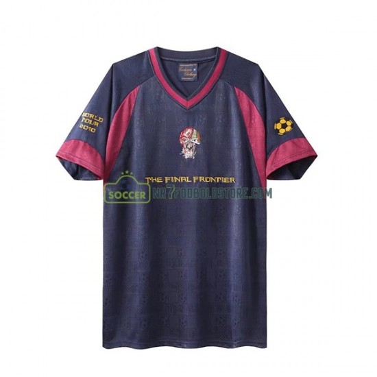 West Ham United Trøje Iron Maiden Retro Mænd Hjemmebane Fodboldsæt 2010 Kortærmet