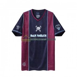 West Ham United Trøje Iron Maiden Retro Mænd Hjemmebane Fodboldsæt 2011 Kortærmet