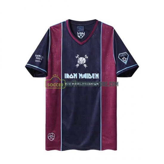 West Ham United Trøje Iron Maiden Retro Mænd Hjemmebane Fodboldsæt 2011 Kortærmet