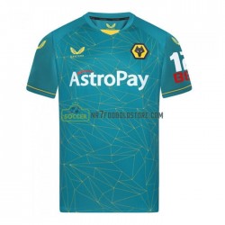Wolverhampton Wanderers Trøje Mænd Udebane Fodboldsæt 2022-2023 Kortærmet