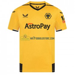 Wolverhampton Wanderers Trøje Hjemmebane Fodboldsæt 2022-2023 Kortærmet