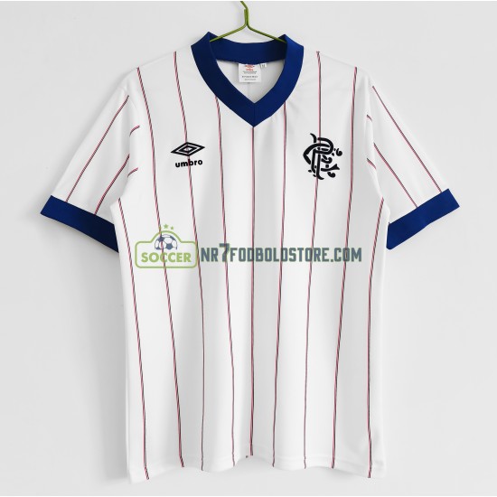 Wolverhampton Wanderers Trøje Retro Udebane Fodboldsæt 1982-1983 Kortærmet 