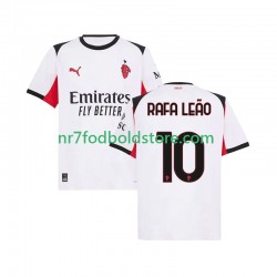 AC Milan Trøje Rafael Leao 10 Mænd Udebane Fodboldsæt 2025-2026 Kortærmet
