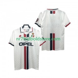 AC Milan Trøje 1996 1997 Retro Mænd Udebane Fodboldsæt Kortærmet