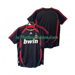 AC Milan Trøje 2007 Retro Mænd 3. Valg Fodboldsæt 2006 Kortærmet