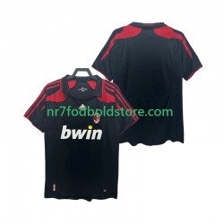 AC Milan Trøje 2007 Retro Mænd 3. Valg Fodboldsæt 2008 Kortærmet