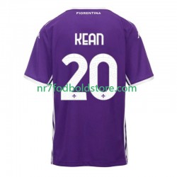 Fiorentina Trøje Kean 20 Mænd Hjemmebane Fodboldsæt 2025-2026 Kortærmet
