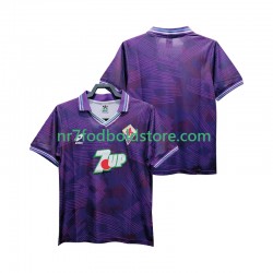 Fiorentina Trøje 1992 1993 Retro Mænd Hjemmebane Fodboldsæt Kortærmet