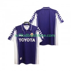 Fiorentina Trøje 2000 Retro Mænd Hjemmebane Fodboldsæt 1999 Kortærmet
