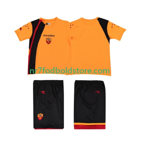 AS Roma Trøje 2005- Retro Børn Hjemmebane Fodboldsæt 2006 Kortærmet