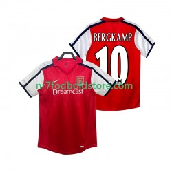 Arsenal Trøje BERGKAMP 10 2001 Retro Mænd Hjemmebane Fodboldsæt 2002 Kortærmet