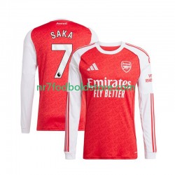 Arsenal Trøje Bukayo Saka 7 Mænd Hjemmebane Fodboldsæt 2025-2026 Langærmet
