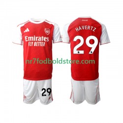 Arsenal Trøje Kai Havertz 29 Børn Hjemmebane Fodboldsæt 2025-2026 Kortærmet