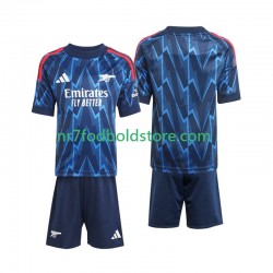 Arsenal Trøje Børn Udebane Fodboldsæt 2025-2026 Kortærmet