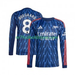 Arsenal Trøje Martin Odegaard 8 Mænd Udebane Fodboldsæt 2025-2026 Langærmet