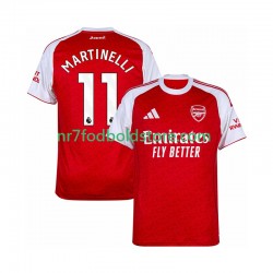 Arsenal Trøje Martin Zubimendi 11 Mænd Hjemmebane Fodboldsæt 2025-2026 Kortærmet