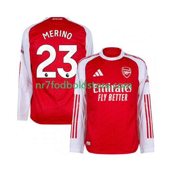 Arsenal Trøje Merino 23 Mænd Hjemmebane Fodboldsæt 2025-2026 Langærmet