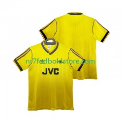 Arsenal Trøje 1986 1988 Retro Mænd Udebane Fodboldsæt Kortærmet