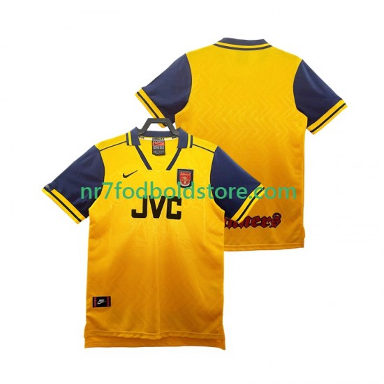 Arsenal Trøje 1996 1997 Retro Mænd Udebane Fodboldsæt Kortærmet