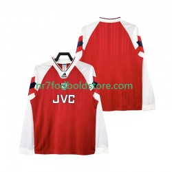 Arsenal Trøje 192 Retro Mænd Hjemmebane Fodboldsæt 1994 Langærmet