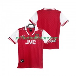 Arsenal Trøje 1996 1997 Retro Mænd Hjemmebane Fodboldsæt Kortærmet